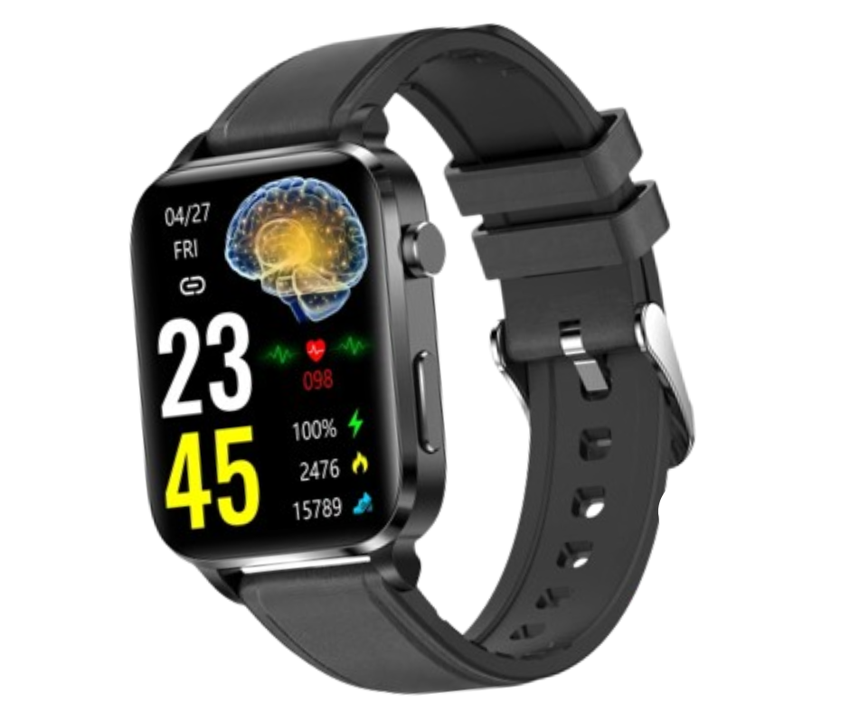 Smartwatch for blood sugar monitoring, stylish design, health management features, non-invasive glucose tracking, various col