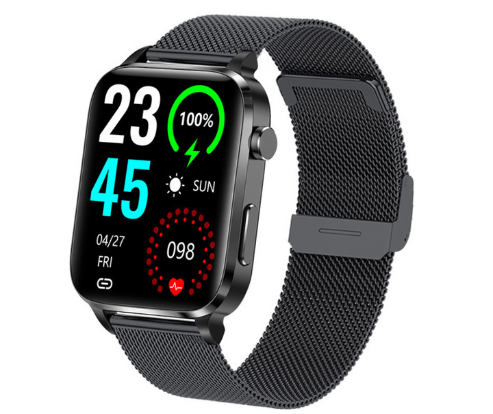 Smartwatch for blood sugar monitoring, stylish design, health management features, non-invasive glucose tracking, various col