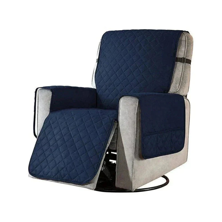 Soft stretch armchair cover, durable furniture protector & slipcover for living room.