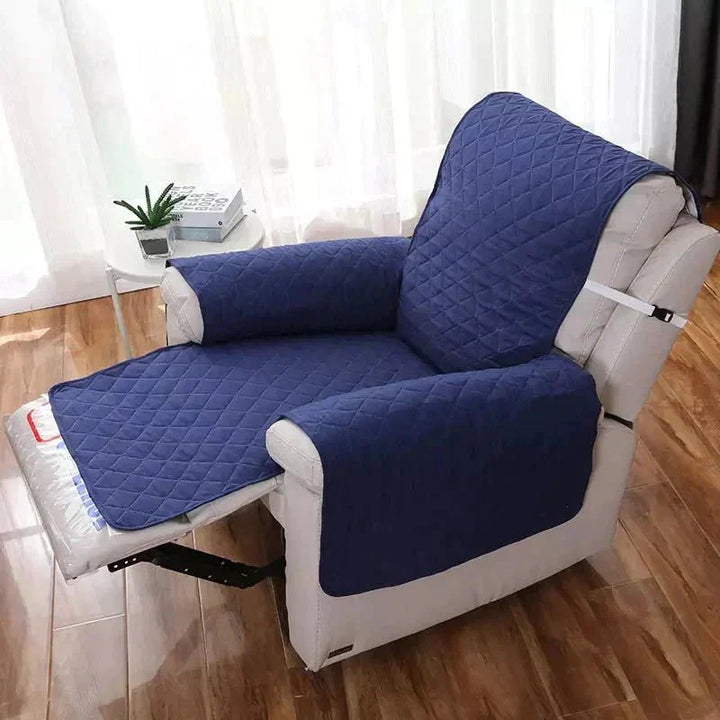 Cozy soft armchair cover, perfect for relaxing, stylish home decor upgrade.