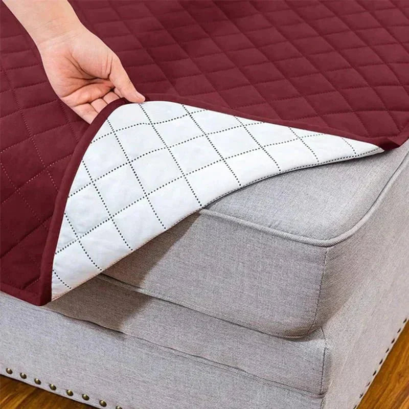 Premium soft fabric armchair cover, comfortable & protective home essential.