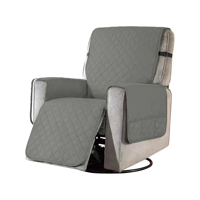 Modern stretch armchair cover, refreshes old chairs, stylish home decor.