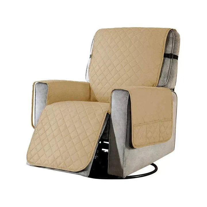 Pet-friendly armchair cover, soft furniture protector against scratches & spills.