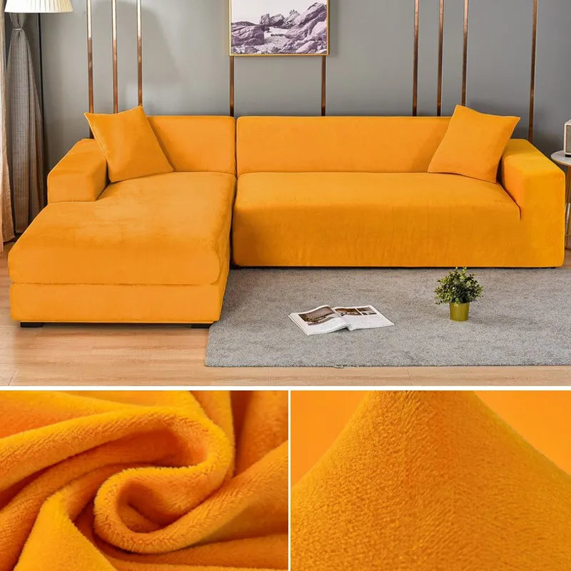Stretch-Fit Washable Sofa Cover: Modern slipcover for ultimate furniture protection & living room decor.