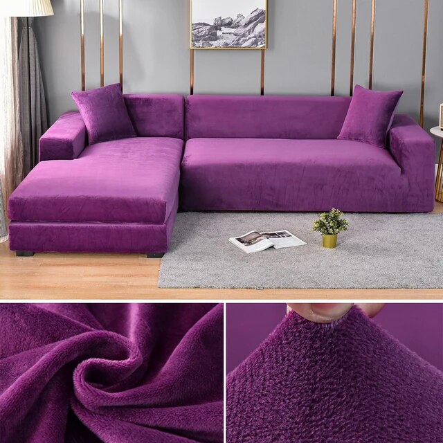 Modern Stretch Sofa Cover: Washable, universal fit. Ultimate protection & living room style upgrade.