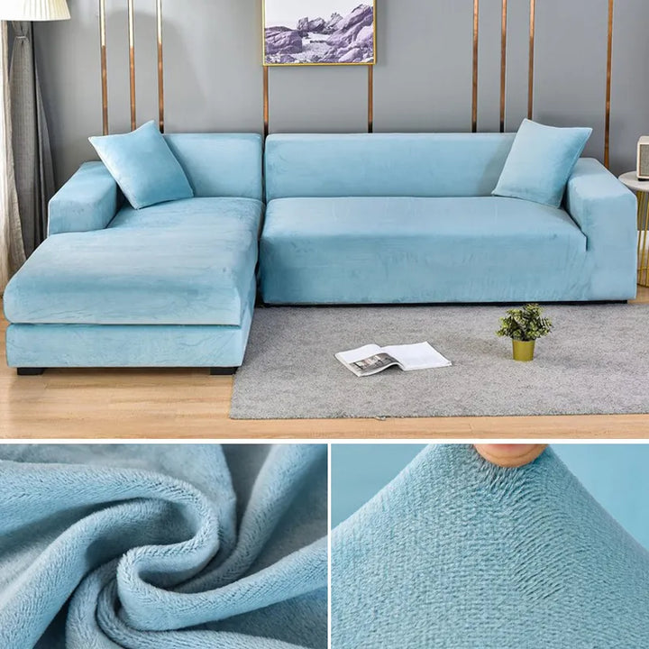 Universal Fit Sofa Cover: Washable, modern, & stain-resistant. Stretch-fit for living room refresh.