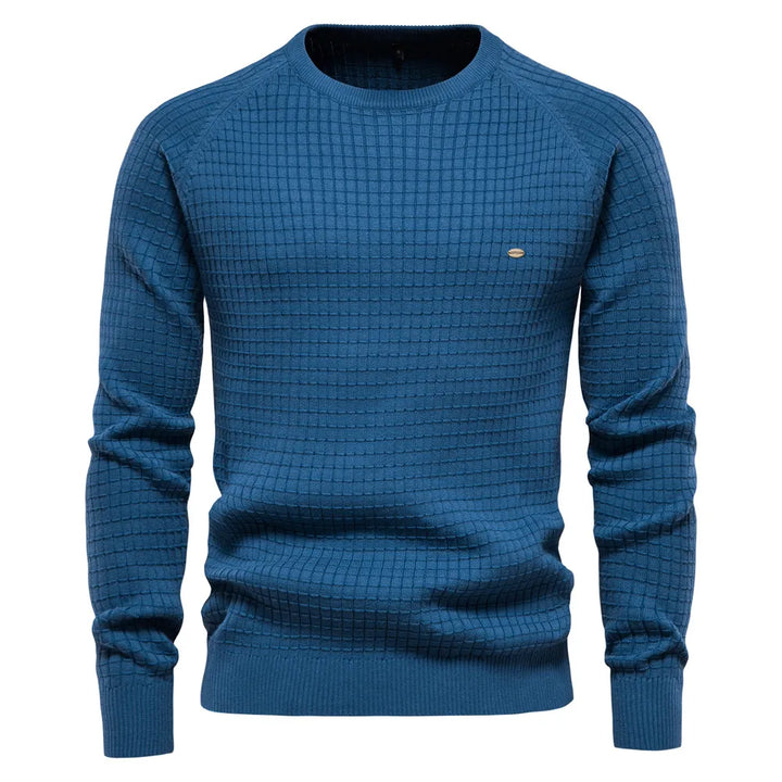 Stylish men's Felix jumper, a versatile pullover for smart-casual autumn fashion.