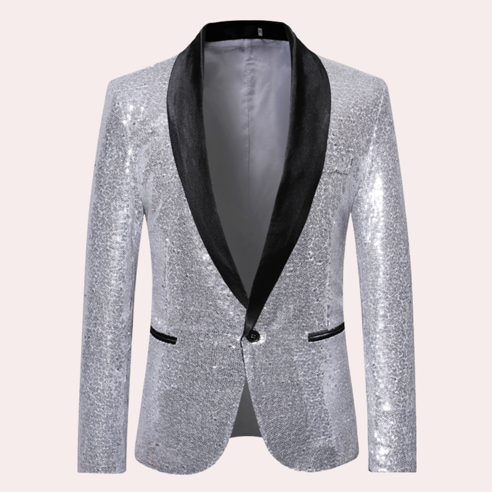 Business casual men's modern fit blazer. The stylish Orion blazer offers versatility for formal & casual men's fashion.