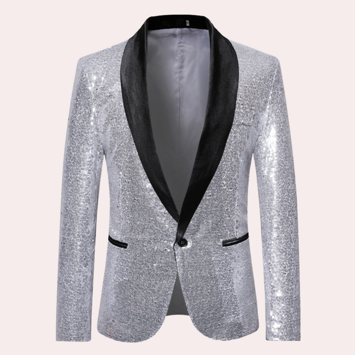Business casual men's modern fit blazer. The stylish Orion blazer offers versatility for formal & casual men's fashion.