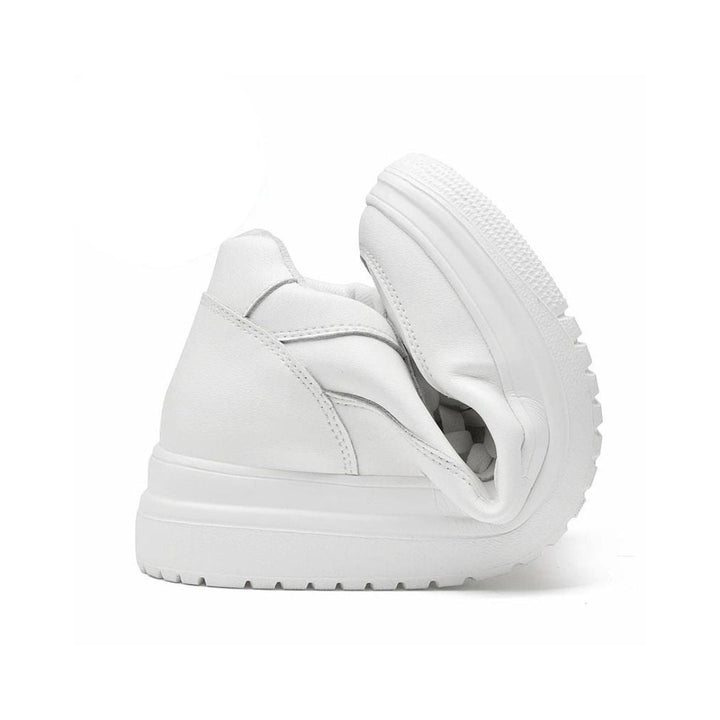 Modern men's fashion sneakers offering a discreet height increase for enhanced confidence and style.