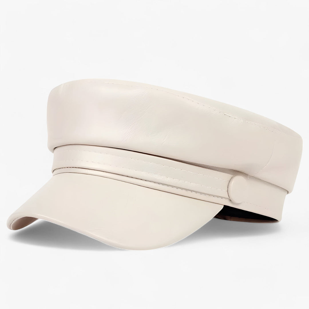Casual women's octagonal flat cap, a stylish and adjustable accessory for everyday wear.