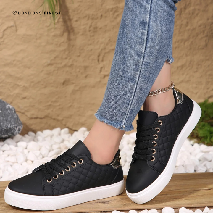 Comfortable women's orthopedic walking shoes offering excellent arch support, ideal for daily walking & pain relief.