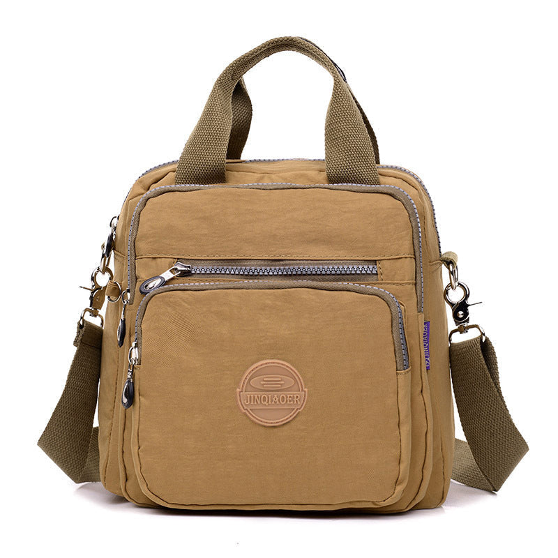 Stylish & versatile women's water-resistant crossbody bag; a durable, multi-pocket daily essential handbag.