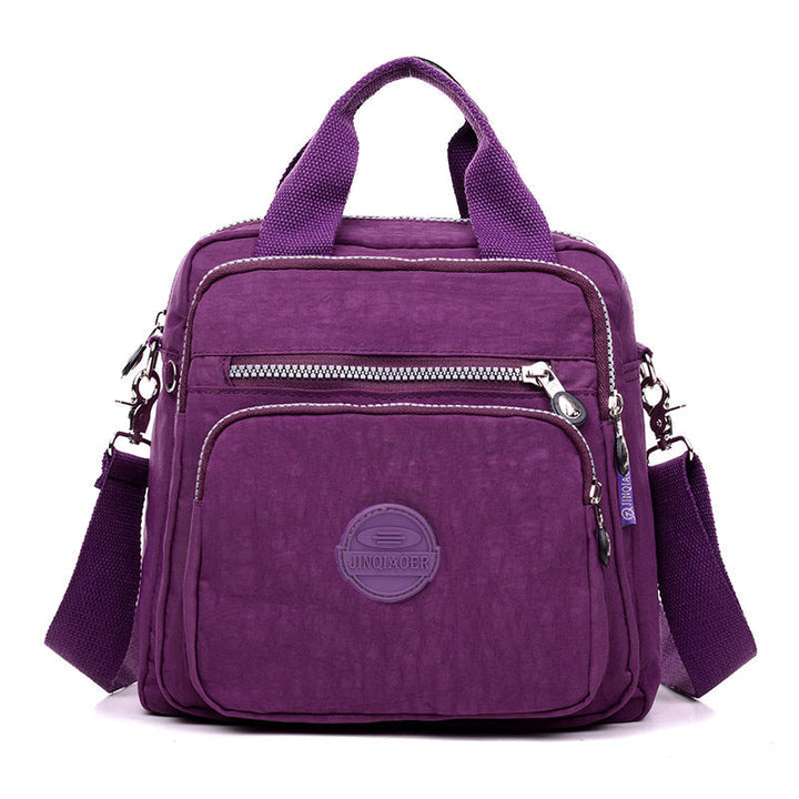 Everyday essential: women's water-resistant shoulder bag, lightweight & versatile for busy schedules.