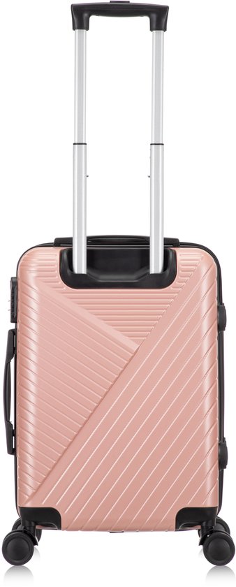 Santorini 2-piece hard shell luggage set with durable spinner wheels, offering stylish & secure travel solutions.