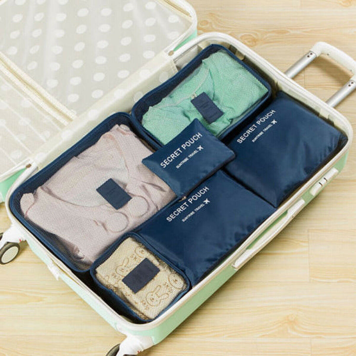 Ready for travel: Unisex 2-pack (12 pcs) packing cubes. Ideal for any trip, business or leisure.
