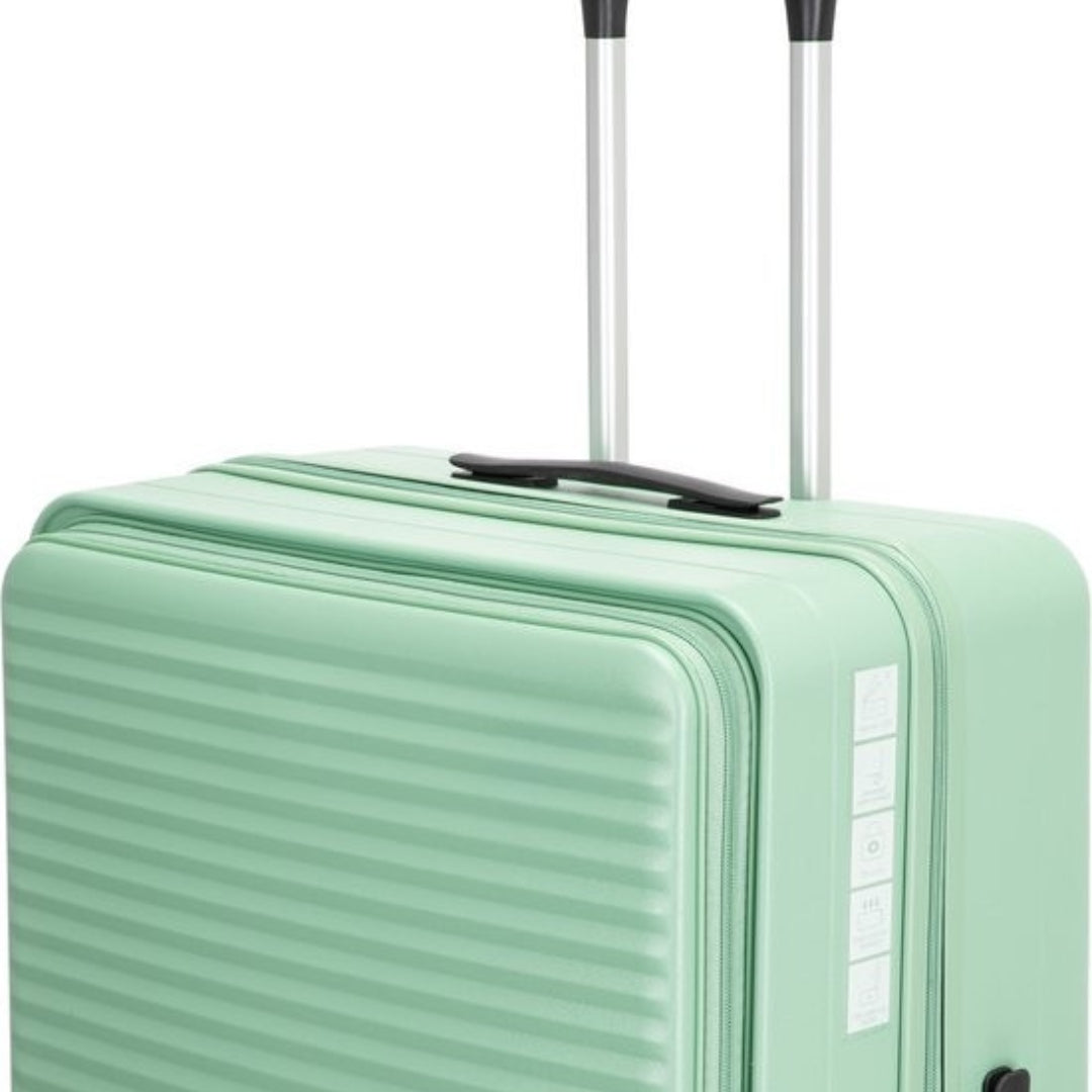 Stylish 2-piece hardshell luggage set, excellent travel accessories for a perfect vacation.