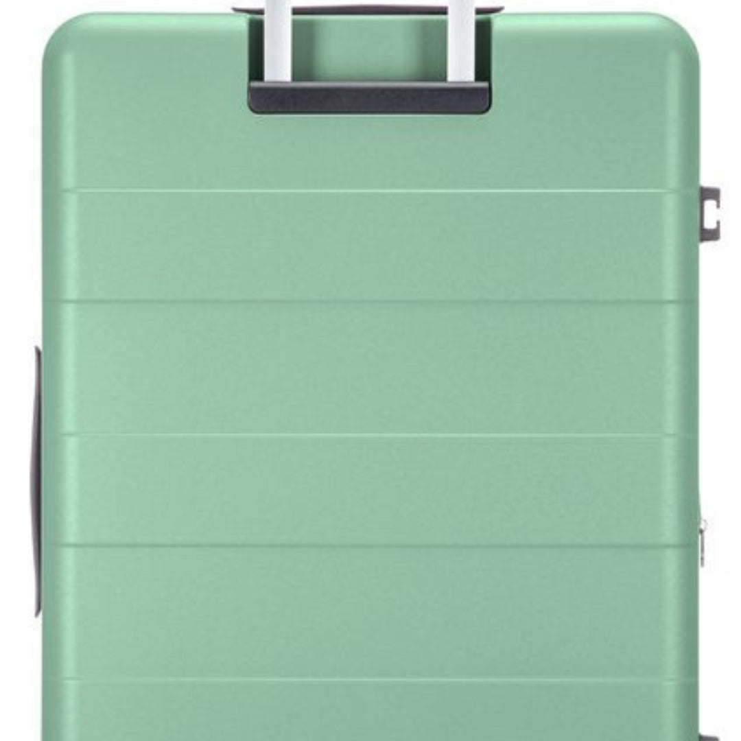 Secure 2-piece hardshell suitcase set with integrated TSA lock & durable spinner wheels.