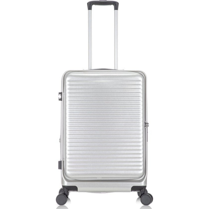 Durable unisex 2-piece hardshell luggage set, resilient travel gear for all your adventures.