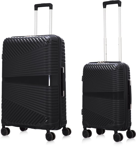 Easy-to-maneuver Valencia 2-piece hardshell spinner suitcase set for all travel needs.