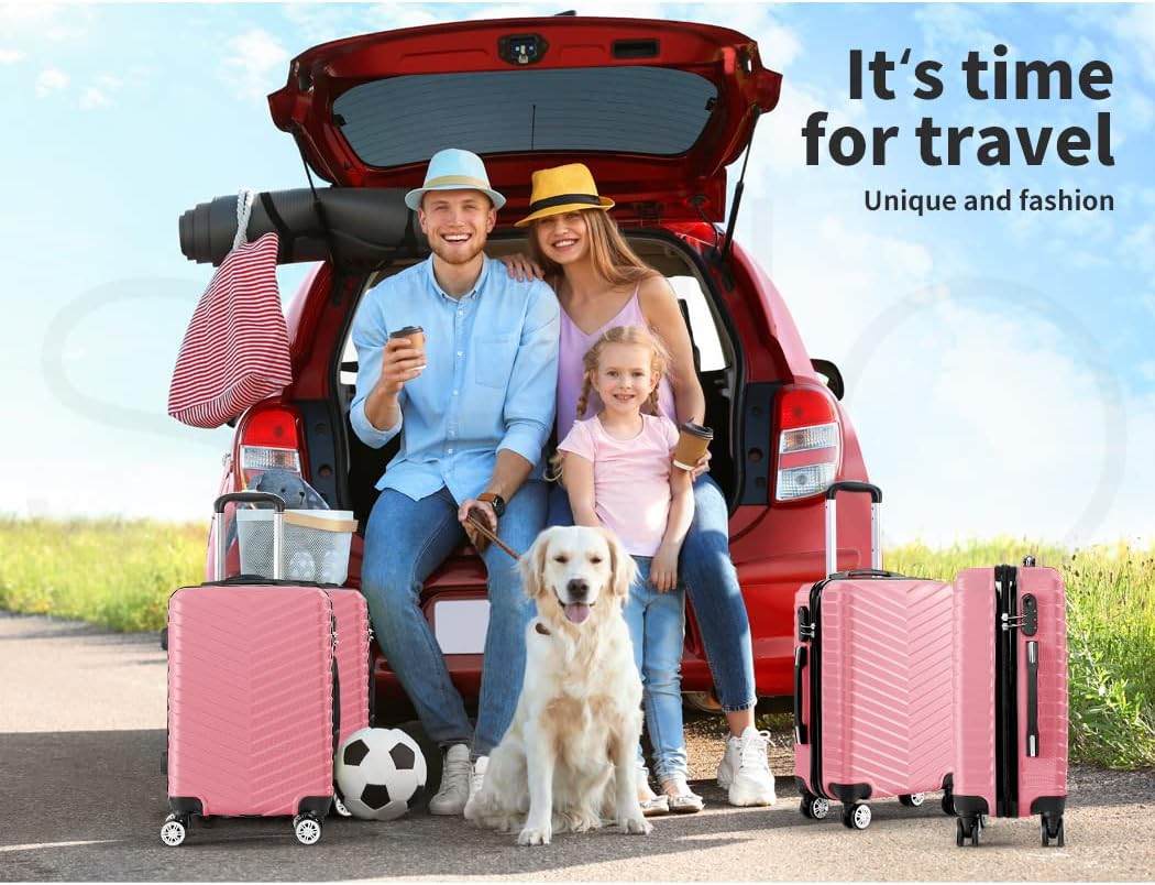 Durable 20" hardshell carry-on suitcase with a reliable security lock and agile spinner wheels for any journey.