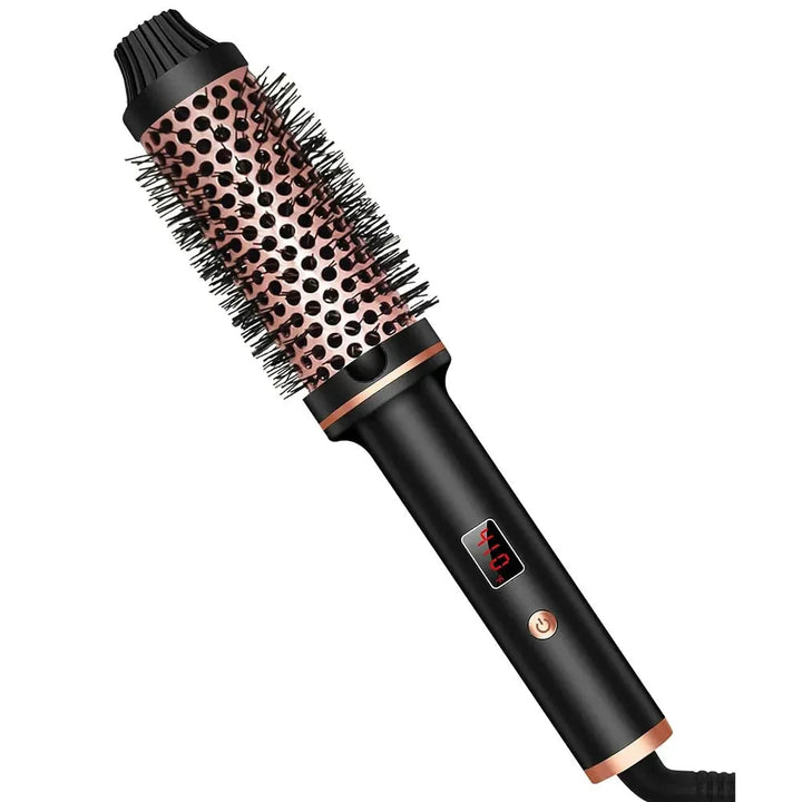 Unisex 3-in-1 ionic curling wand for smooth, frizz-free waves & curls. Professional hair styling tool for home use.