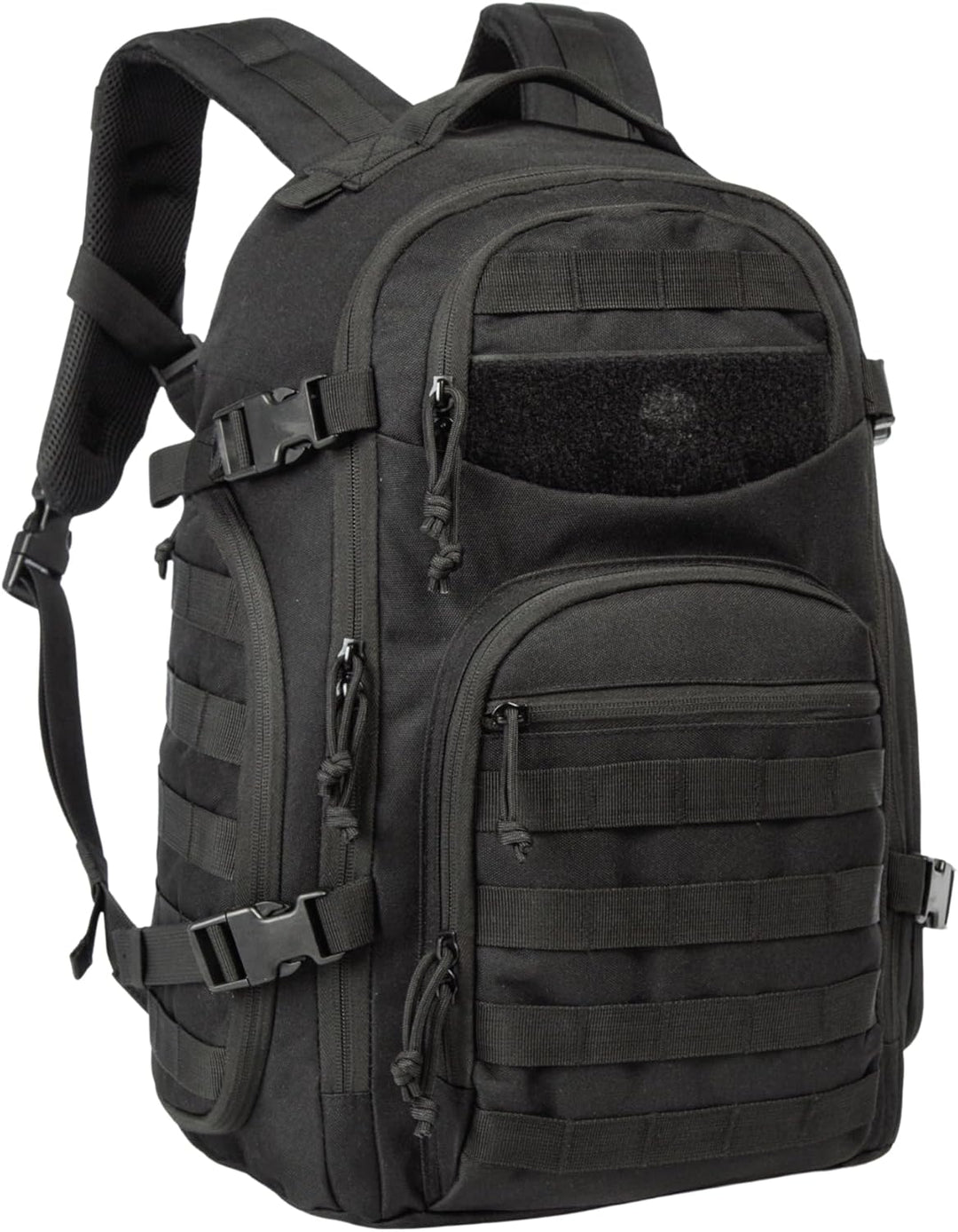 Rugged 35L tactical daypack, perfect for hiking, travel, and everyday carry, with laptop pocket.