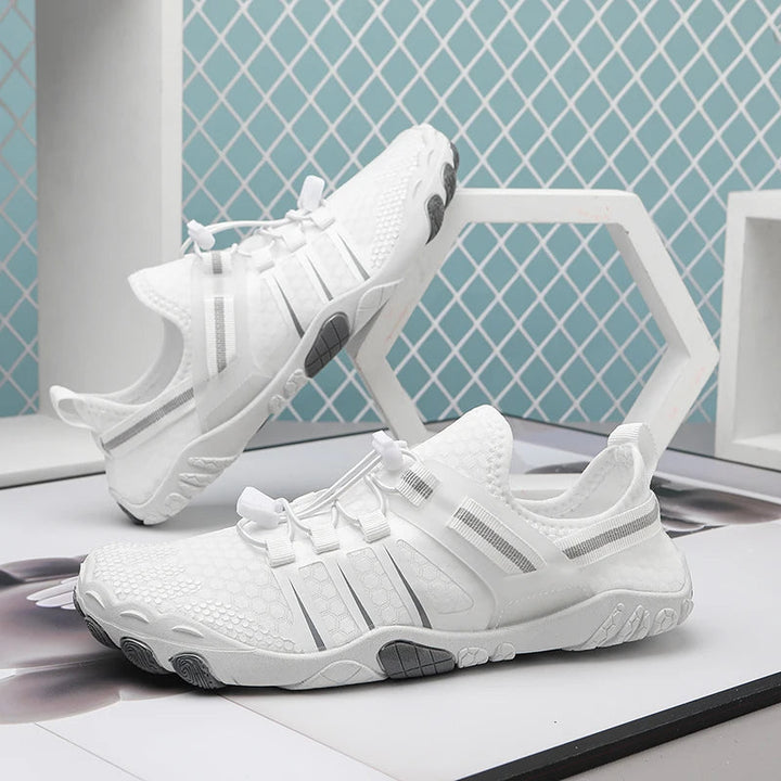 Durable Noah barefoot water shoes for beach, river & outdoor adventures. Quick-dry comfort and secure grip.