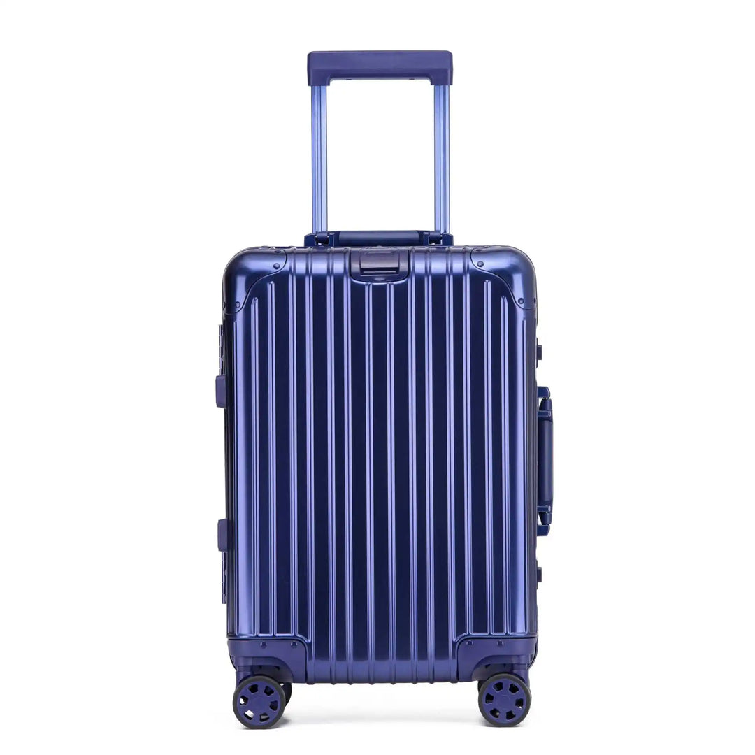 Secure Tirana hardshell case with strong handle, ideal for checked bags and long trips.