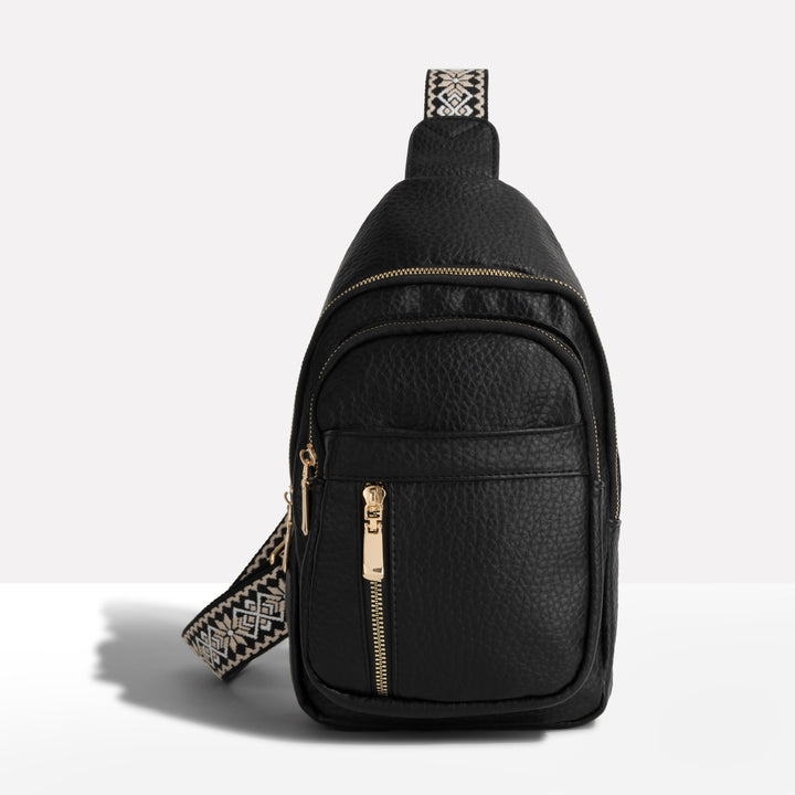 Unisex anti-theft crossbody bag. Durable nylon travel shoulder bag with RFID blocking for daily security.