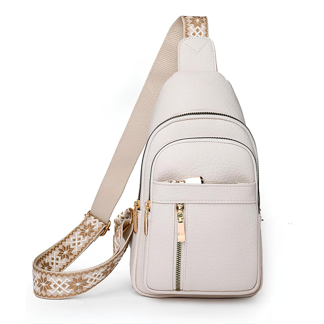 Secure unisex anti-theft crossbody bag for travel. Nylon shoulder pack with RFID blocking & organization.