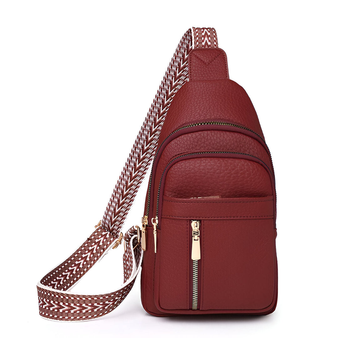 RFID blocking anti-theft crossbody bag for women & men. Secure nylon travel shoulder bag for daily essentials.
