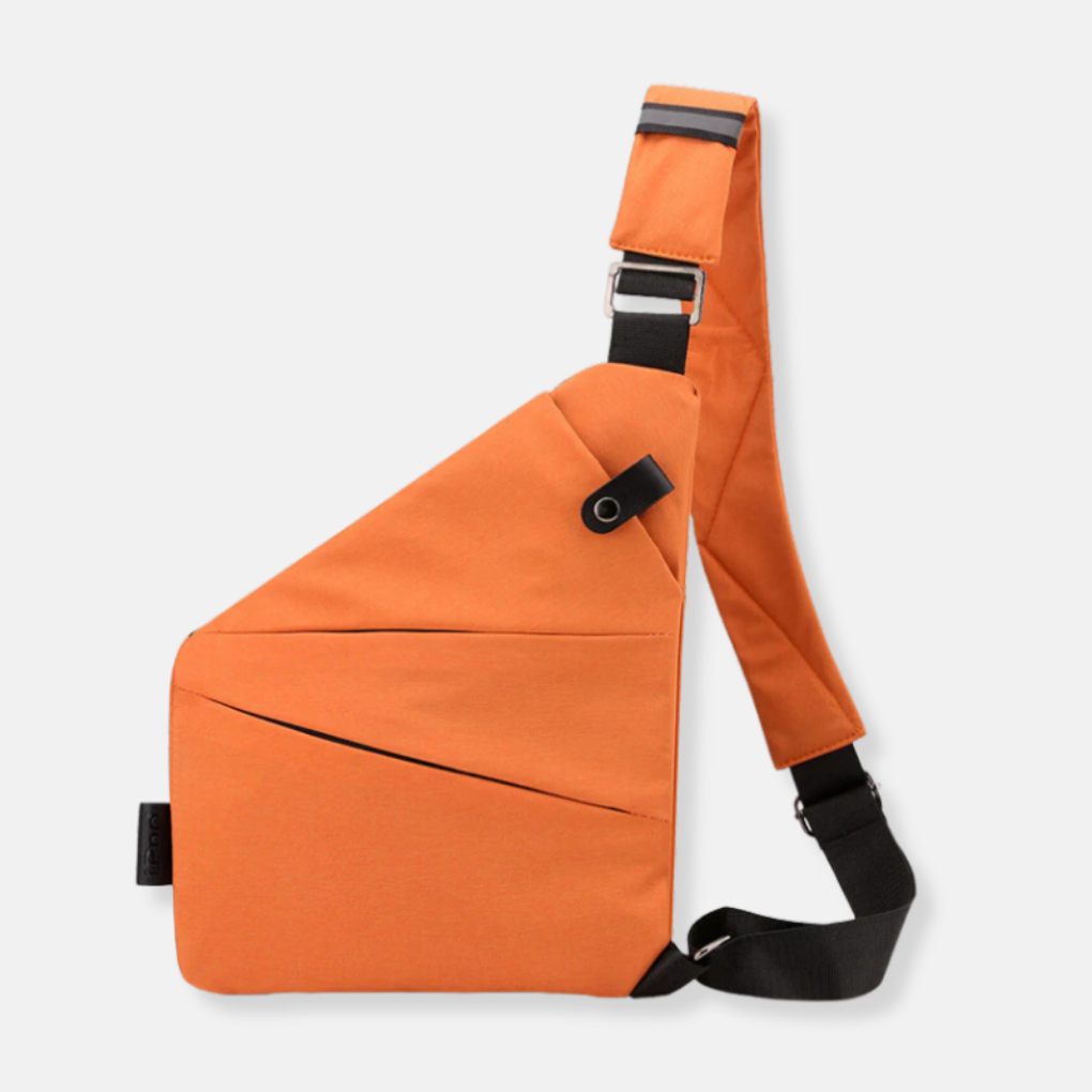 Versatile anti-theft crossbody bag, easily converts to a backpack, with RFID & secure pockets.