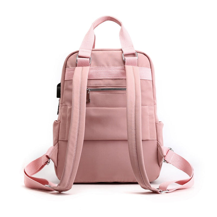 Premium unisex anti-theft backpack for travelers. Water-resistant, USB charging, highly organized.