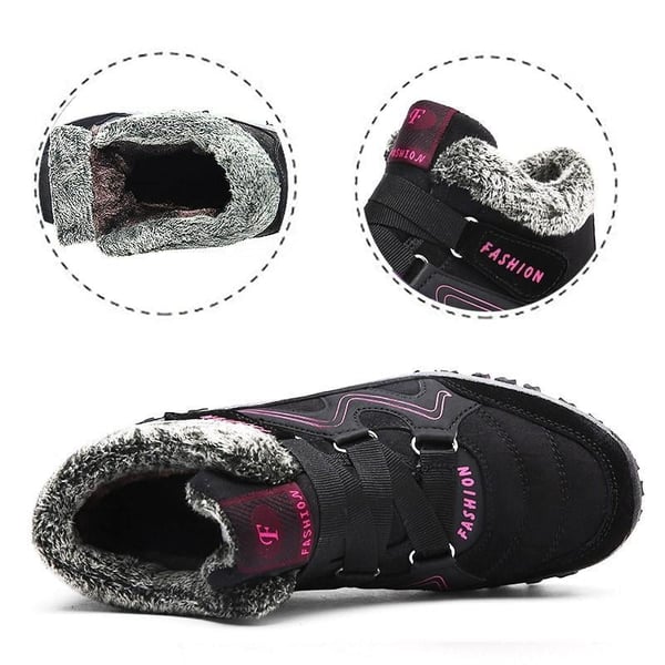 Non-slip Aspen winter boots: waterproof, warm, unisex footwear for snowy conditions.