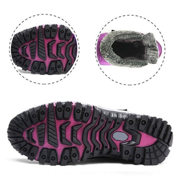 Cold weather Aspen boots: unisex, waterproof, warm, non-slip for icy conditions.