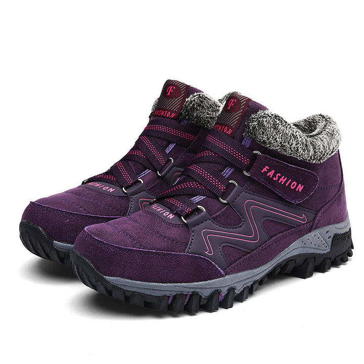 Waterproof Aspen winter boots: warm, non-slip grip, essential unisex footwear for snow.