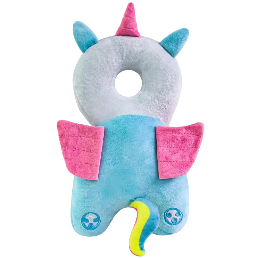 Soft baby head safety pillow, protective gear for infants, prevents injury during crawling, walking, and falls.
