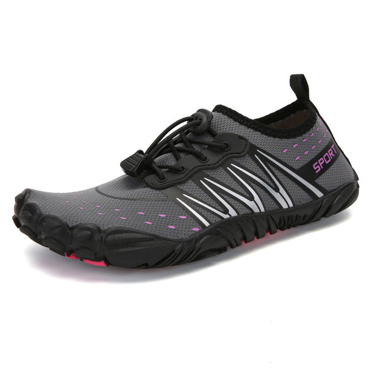 Enjoy aquatic adventures with these unisex barefoot water shoes. Quick-dry, non-slip for kayaking, surfing & beach.