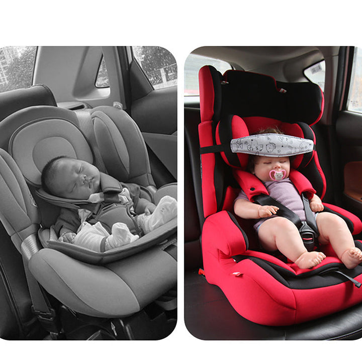 Toddler car seat headrest support for safety & comfort. Adjustable neck support for infant & kids car travel.