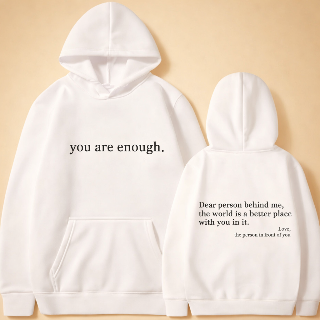 Soft knit unisex hoodie with adjustable drawstring & front pocket, perfect for everyday comfort & loungewear.