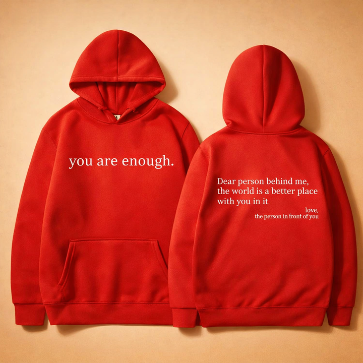 Comfortable unisex hoodie with adjustable drawstring hood & spacious kangaroo pocket for casual everyday style.