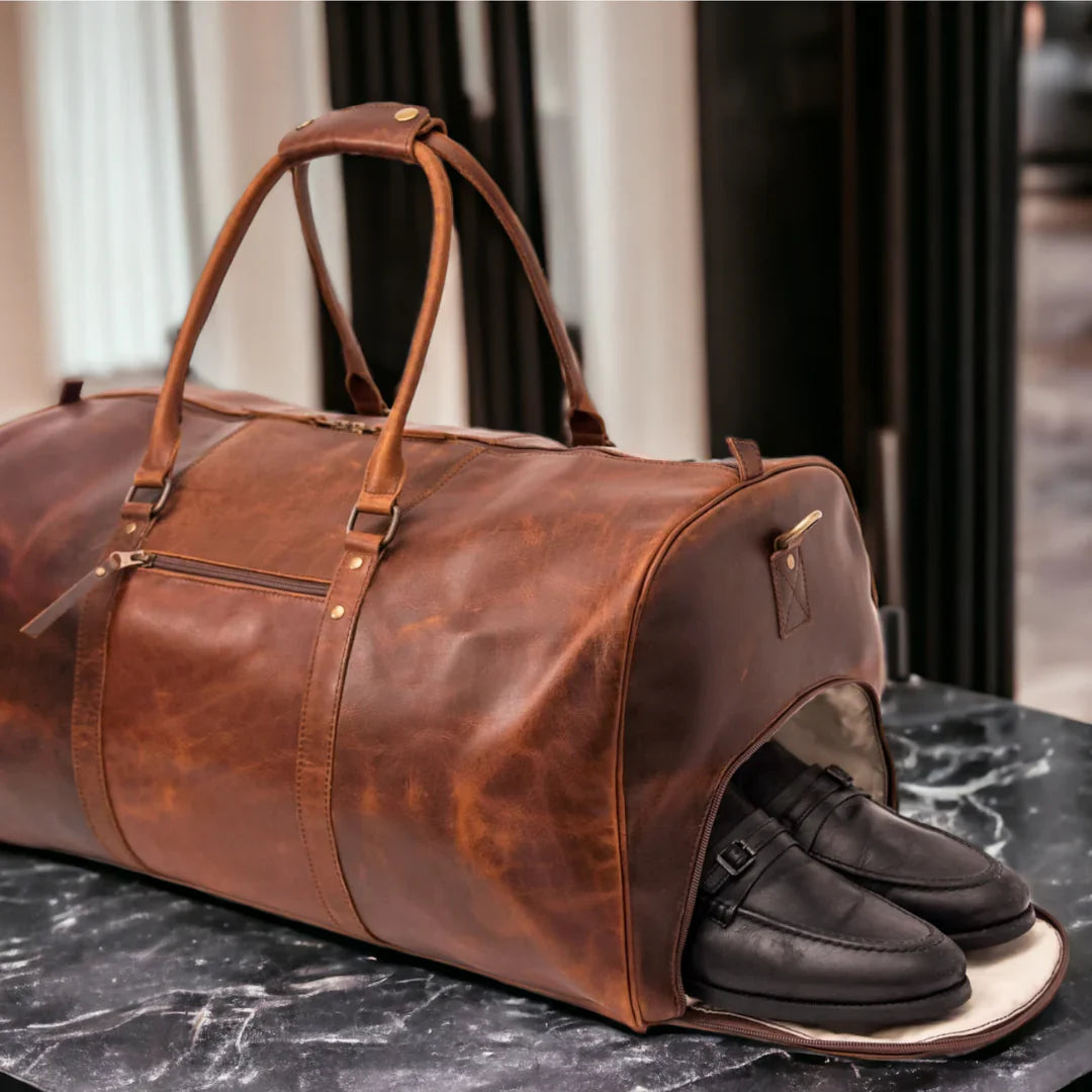 Unisex compact travel wardrobe carry-on luggage for organized packing.