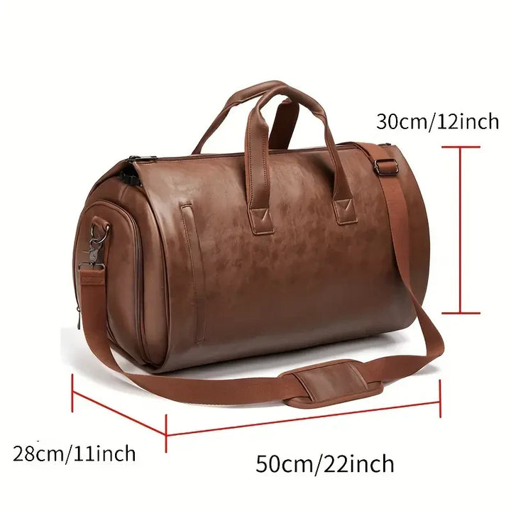 Ultimate travel organization with this compact carry-on wardrobe suitcase.