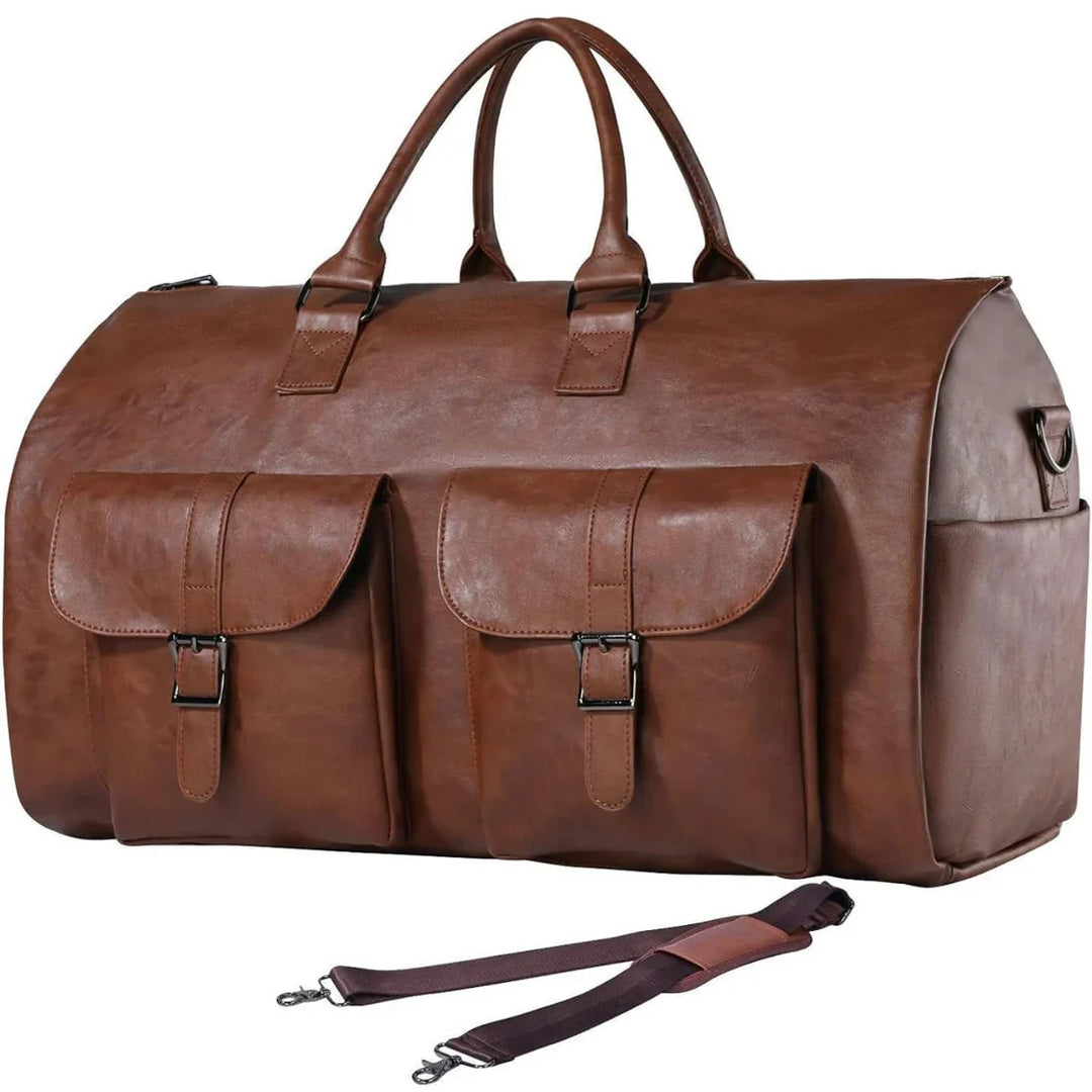 Stress-free travel with organized wardrobe luggage, easy access to essentials.