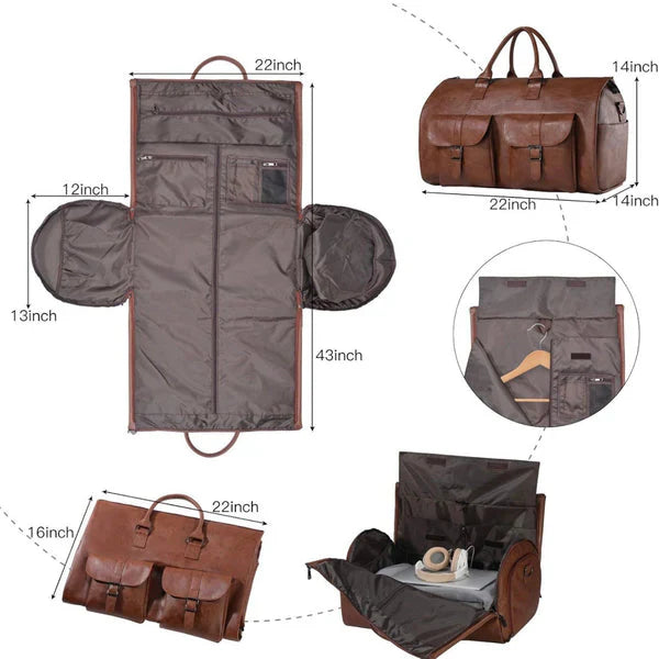 Lightweight & compact travel wardrobe carry-on luggage for effortless trips.