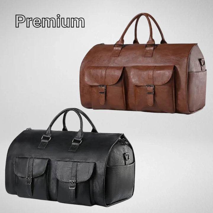Smart travel luggage with built-in organization, ideal for short trips.