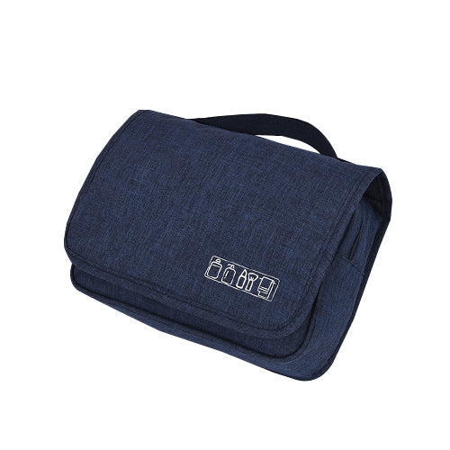 Deluxe hanging travel toiletry bag, a must-have unisex organizer for all travel essentials.