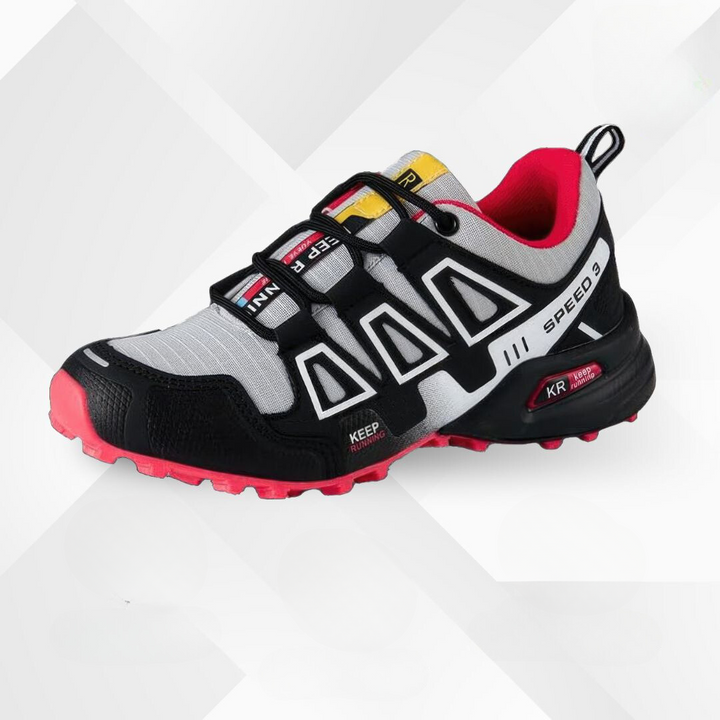 Lightweight unisex hiking shoes with ergonomic comfort cushioning for long trails.