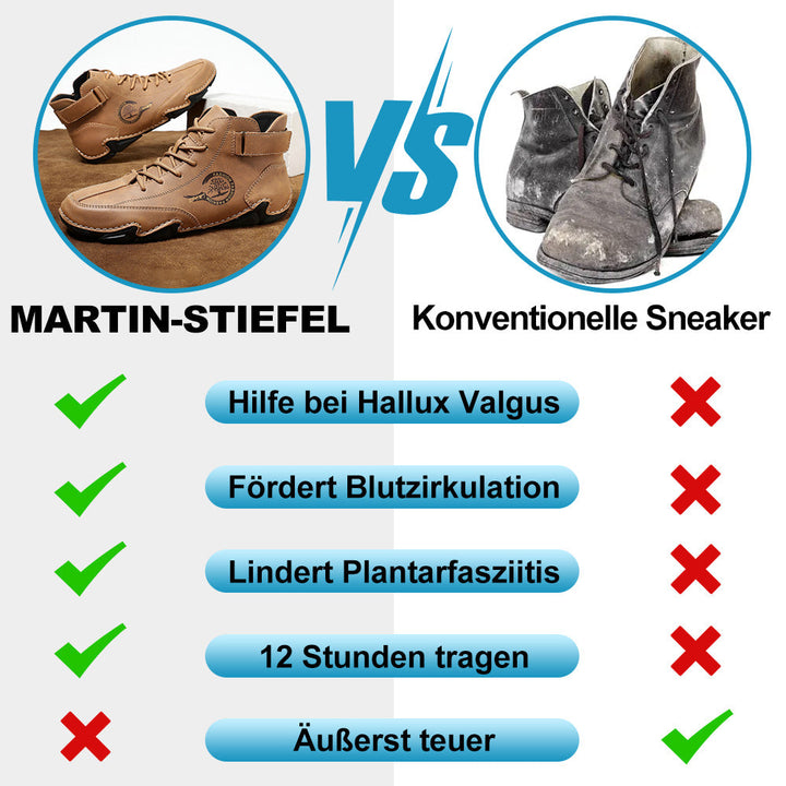 Orthopedic unisex comfort boots, providing all-day support for healthy feet & walking.